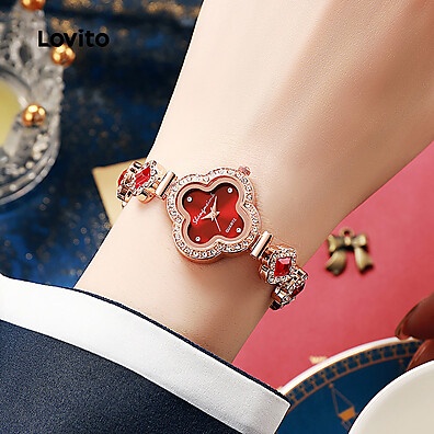 Relógio Lovito Feminino: Elegância e Brilho!