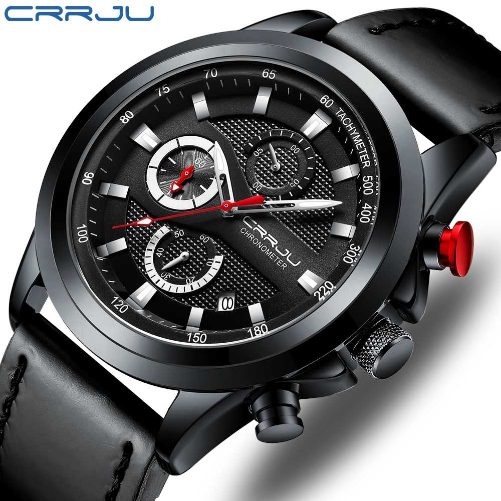 Relógio Masculino CRRJU 2282 XL: Elegância e Funções