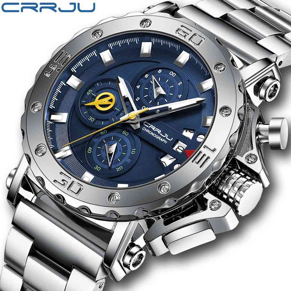 Relógio Masculino CRRJU 2294X: Estilo e Resistência