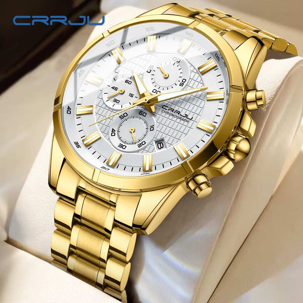 relogio-masculino-crrju-2308x-luxo-e-funcoes