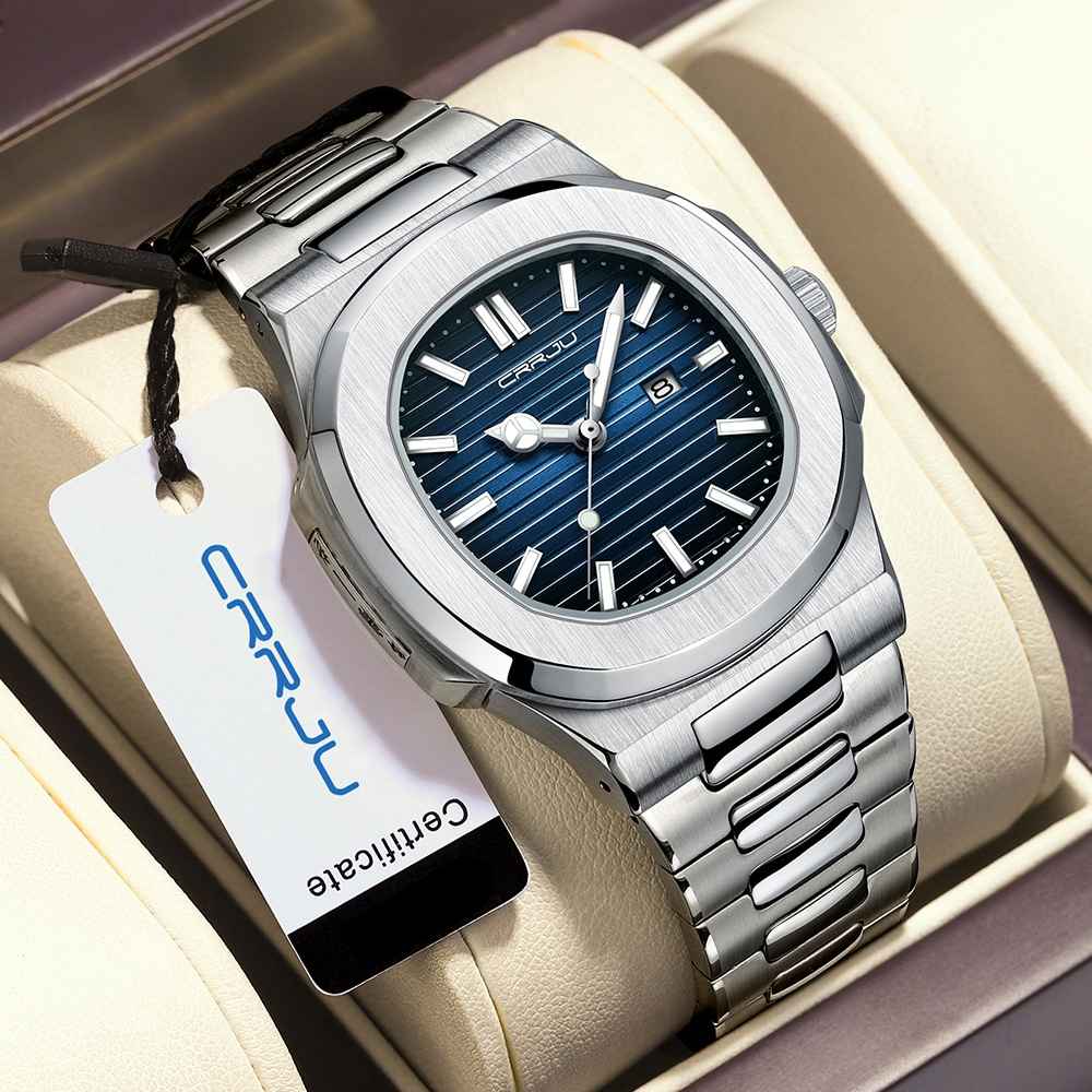 Relógio Masculino CRRJU 5018 XS: Elegância e Resistência