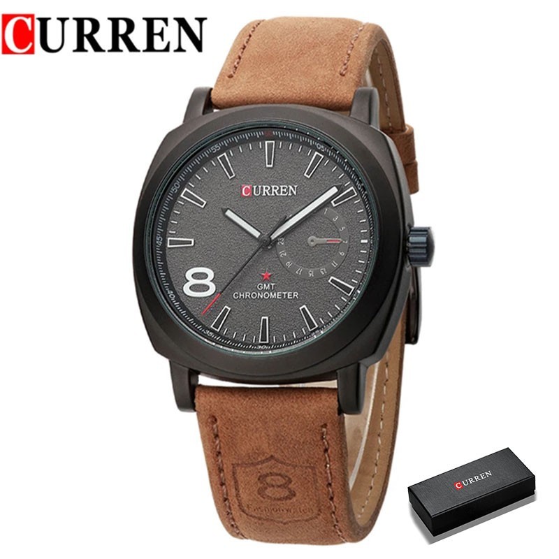 Relógio Masculino Curren 8139: Elegância e Resistência