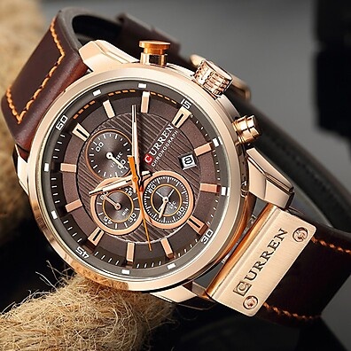 Relógio Masculino Curren 8291xc: Elegância e Resistência