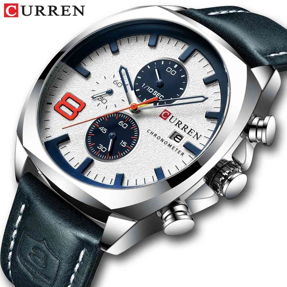 Relógio Masculino Curren 8324X: Elegância e Função