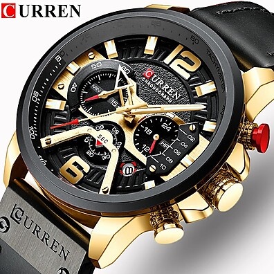 Relógio Masculino Curren 8329XA: Estilo e Resistência