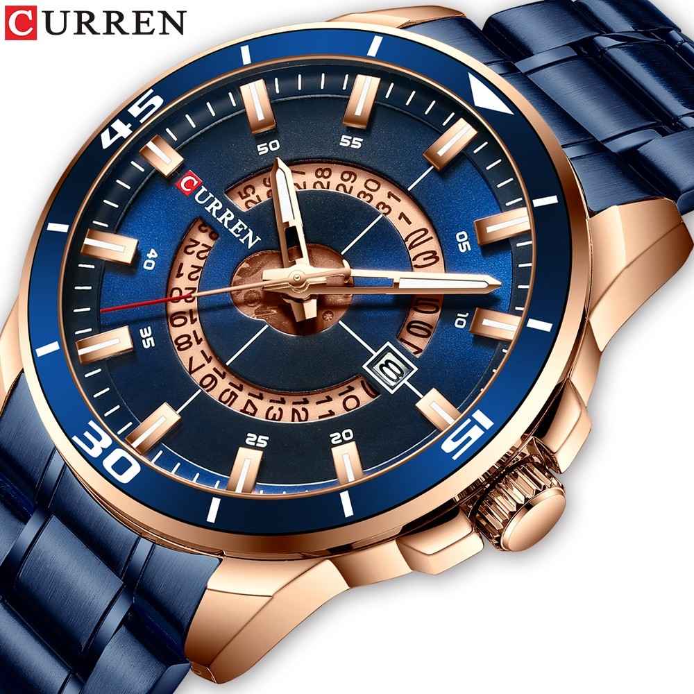 Relógio Masculino CURREN 8359 XS: Estilo e Durabilidade