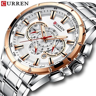 Relógio Masculino CURREN 8363XM: Estilo e Resistência