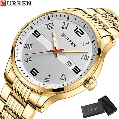 Relógio Masculino CURREN 8411: Luxo e Estilo