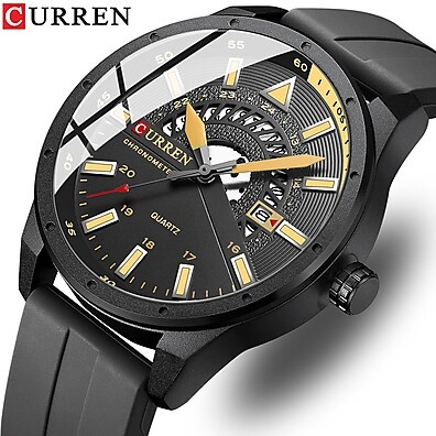 Relógio Masculino CURREN 8421X: Estilo e Resistência