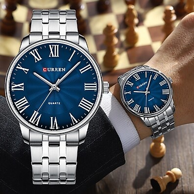 Relógio Masculino CURREN 8422: Elegância e Resistência