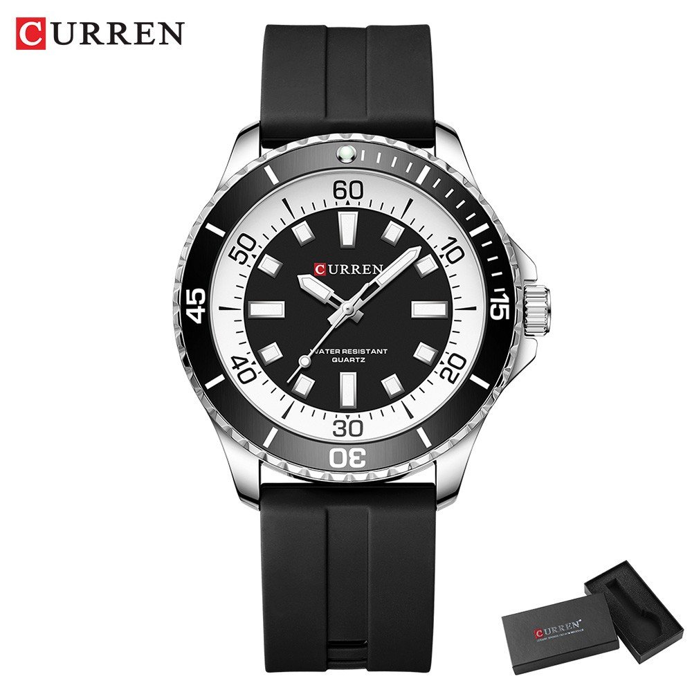 Relógio Masculino CURREN 8448: Elegância à Prova D'água