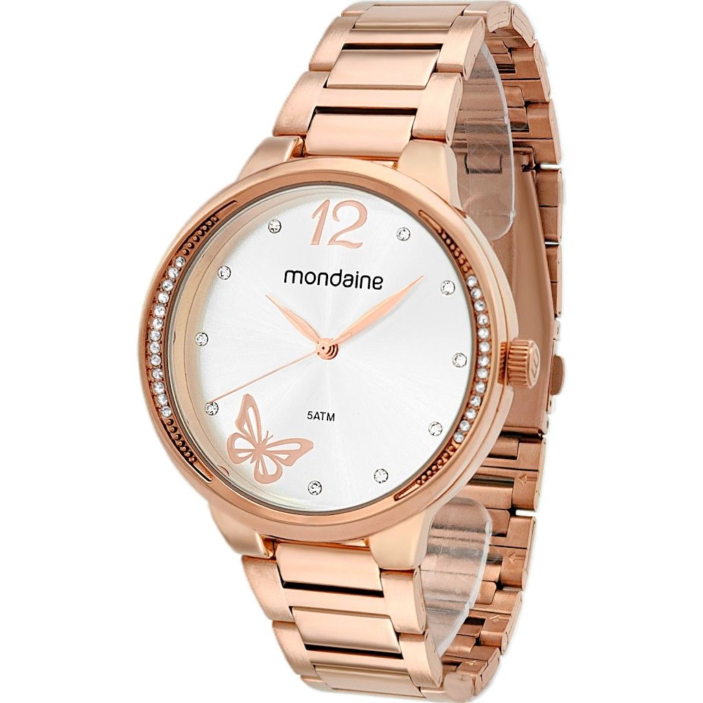 Relógio Mondaine Borboleta: Elegância e Brilho