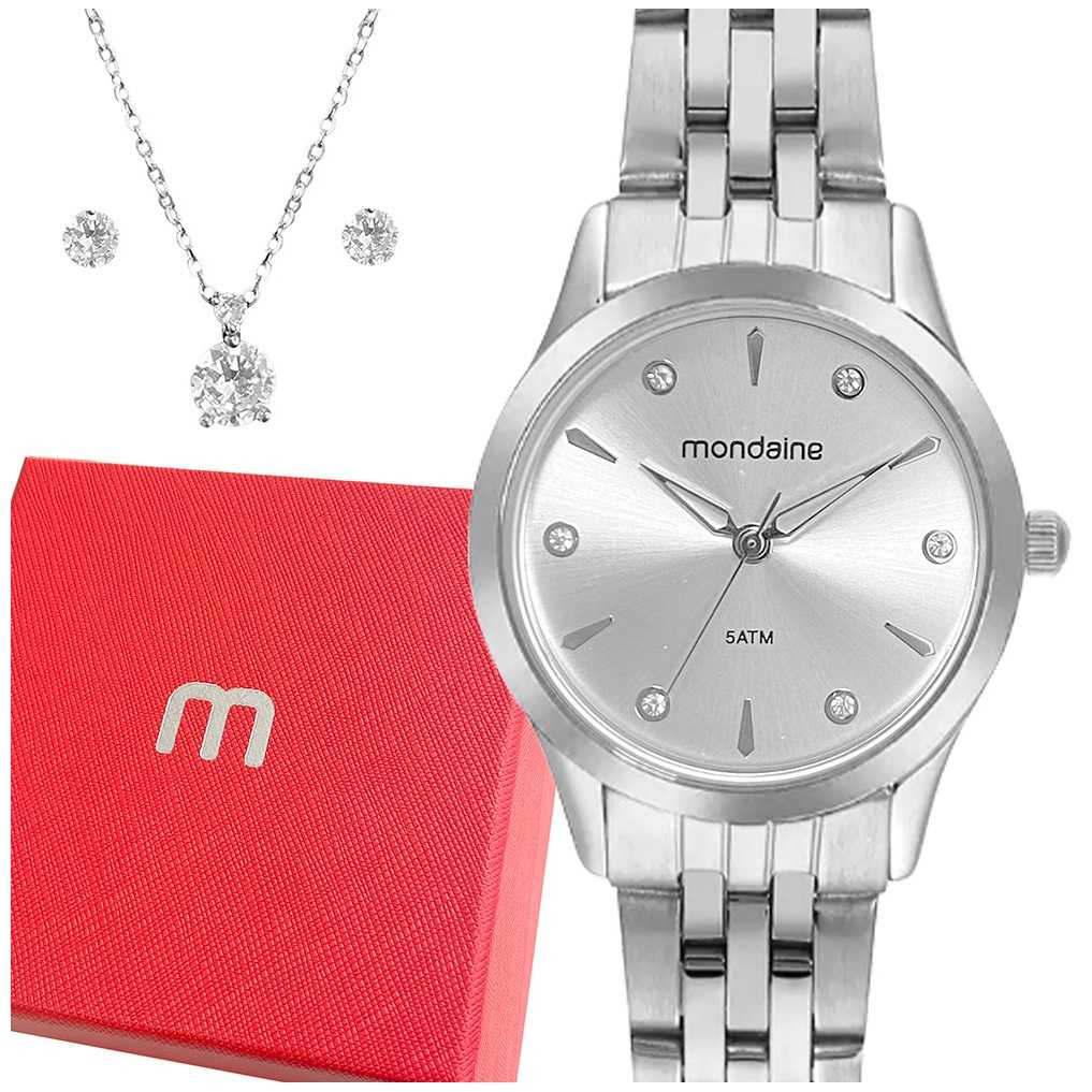 Relógio Mondaine Feminino: Elegância em Prata