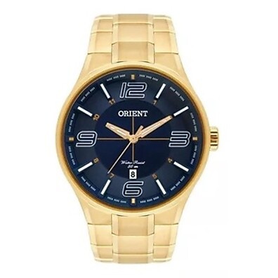Relógio Orient Masculino Dourado: Elegância e Sofisticação