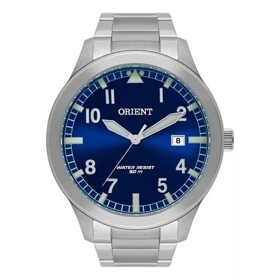 Relógio Orient Masculino Prata MBSS1361: Elegância e Resistência