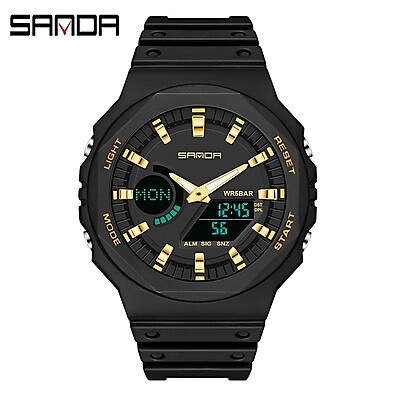 Relógio Sanda 6016: Elegância e Funções!