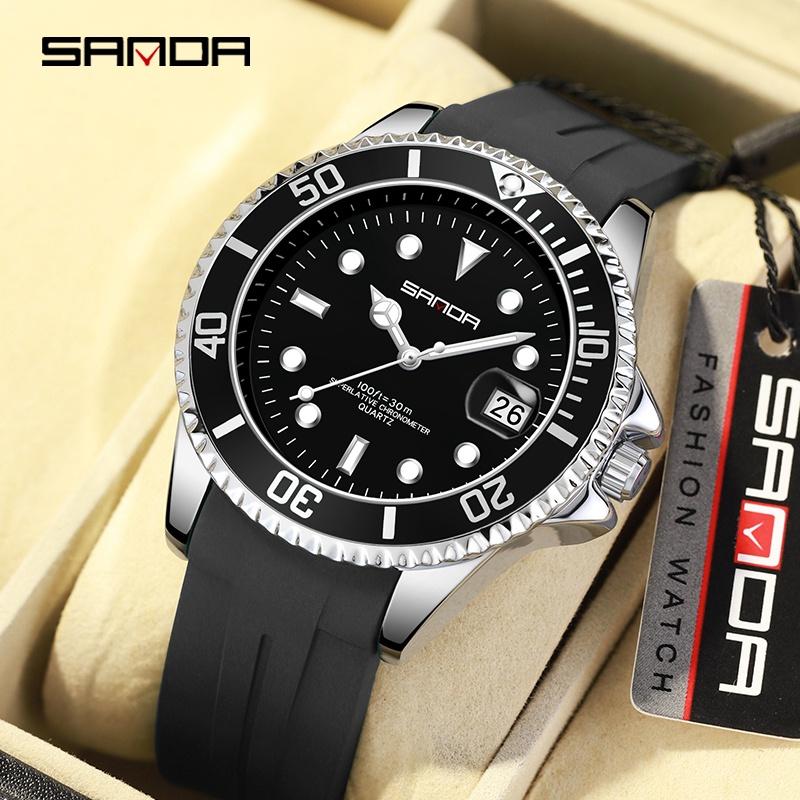 Relógio Sanda SD7018: Luxo e Resistência!