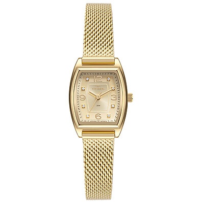 Relógio Technos Mini Dourado: Elegância em Detalhes
