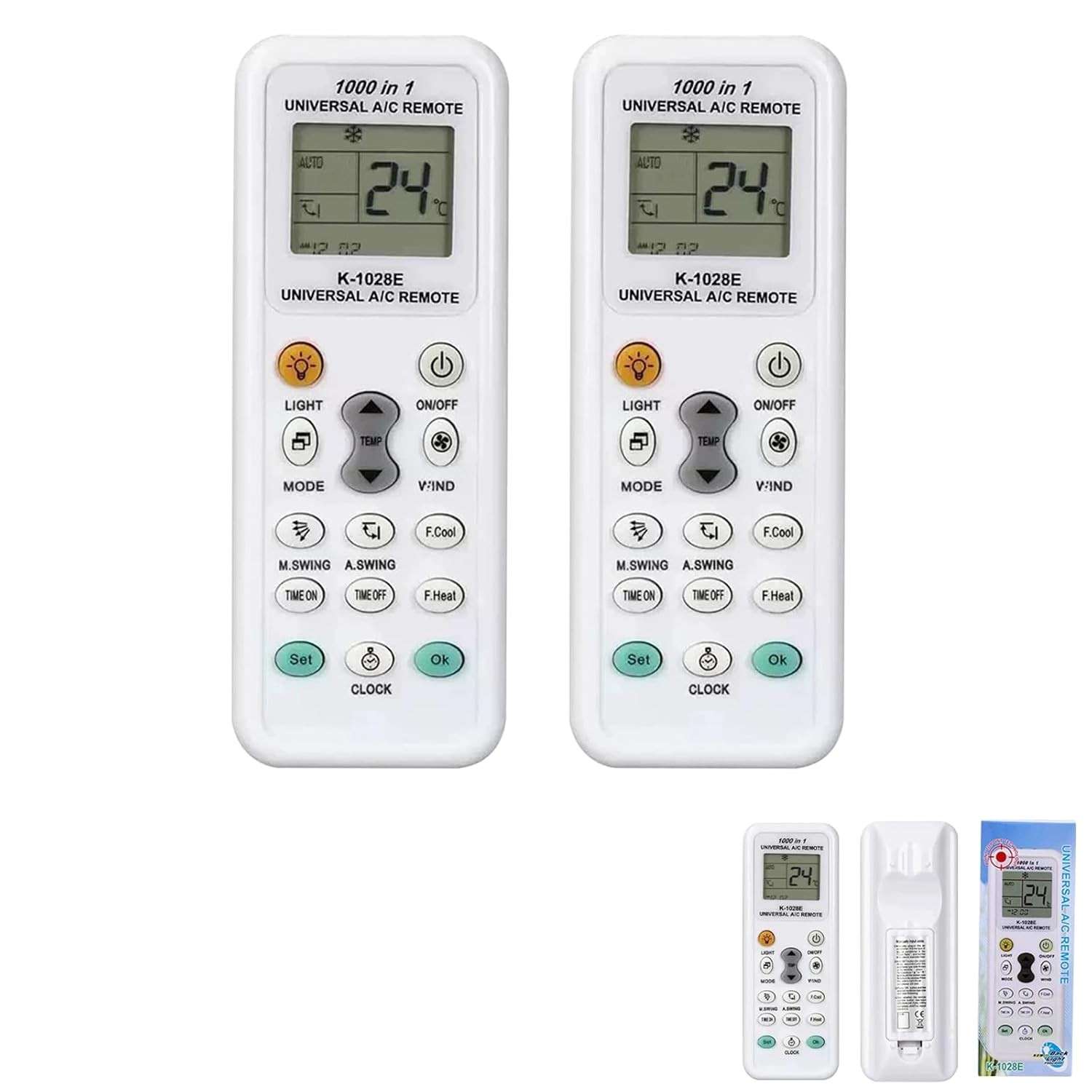 Controle Remoto Universal para Ar Condicionado 4000 em 1 - Compatível com Todas as Marcas
