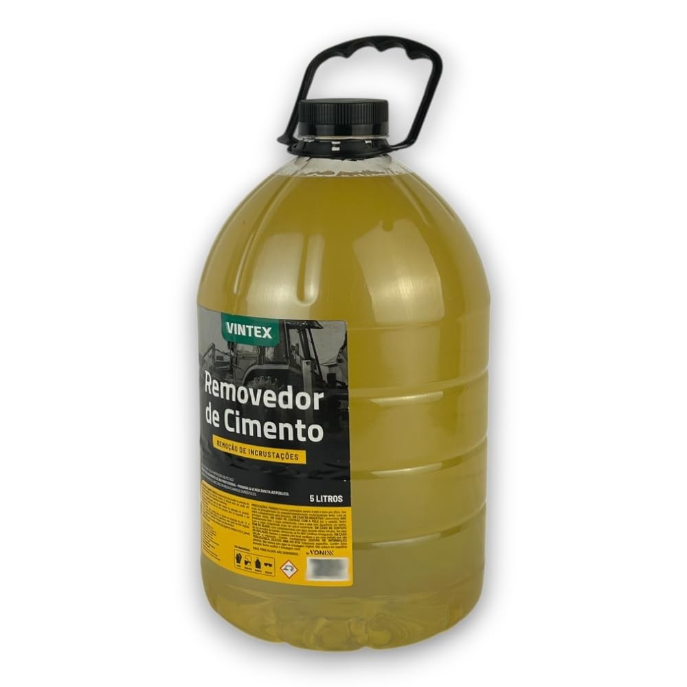 Removedor de Cimento 5L - Vintex Vonixx: Limpeza Profunda e Segura para Superfícies