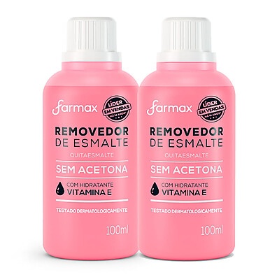 Removedor de Esmalte Farmax: Cuidado e Hidratação