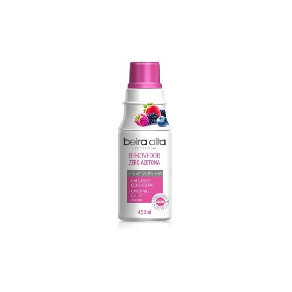 Removedor de Esmalte Frutas Vermelha: Fortaleça Suas Unhas!