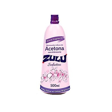 Removedor de Esmalte Zulu 500ml: Limpeza Rápida e Hidratação