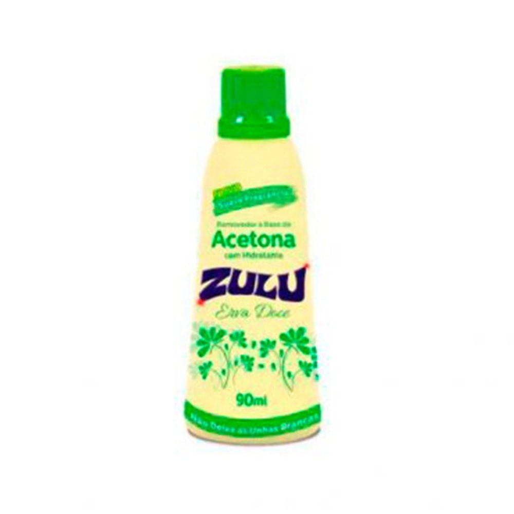 Removedor de Esmalte Zulu Erva Doce: Limpeza Rápida e Hidratação