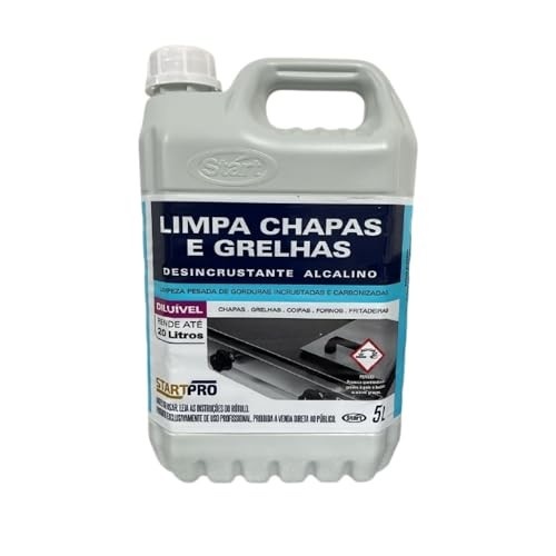 Limpa Chapa e Grelhas StartPro 5L - Removedor de Gordura Profissional