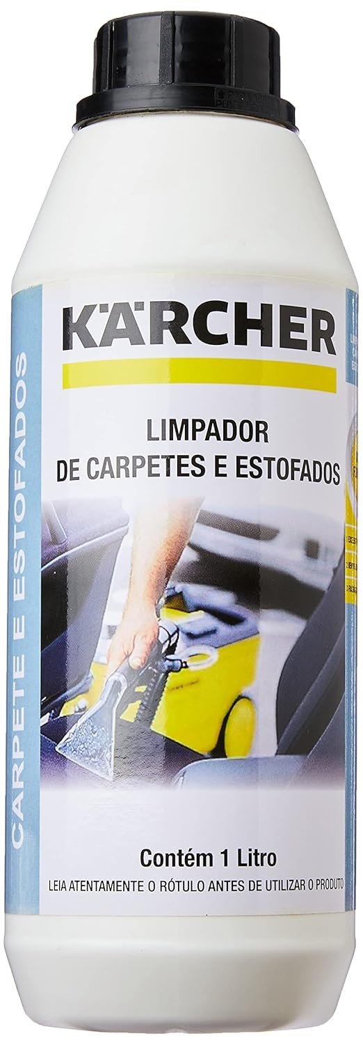 Kärcher Limpador de Carpetes e Estofados - 1L Rende Até 40L - Limpeza Profunda e Eficiente