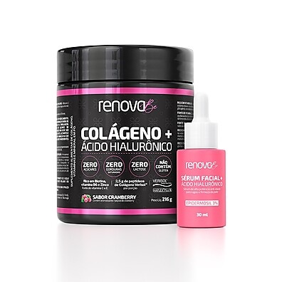 Renova Be: Colágeno + Ácido Hialurônico para Rejuvenescer