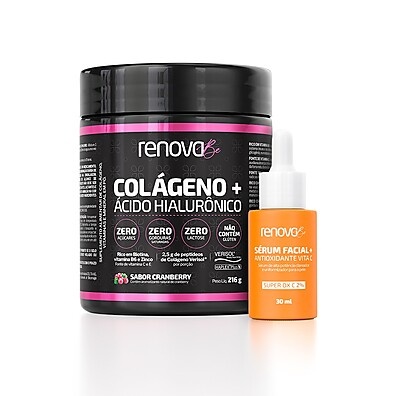 Renova Be: Colágeno + Vitamina C para Pele Radiante