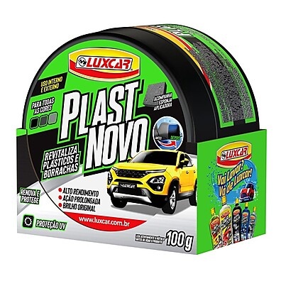 Renovador de Plásticos Luxcar: Brilho e Proteção!