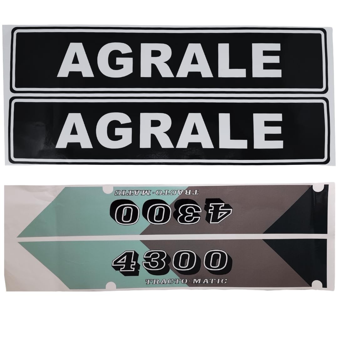 Decalque Trator Agrale 4300 Moderno: Renove o Visual do Seu Equipamento!