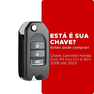 Capa Silicone Chave Honda: Proteja e Renove!