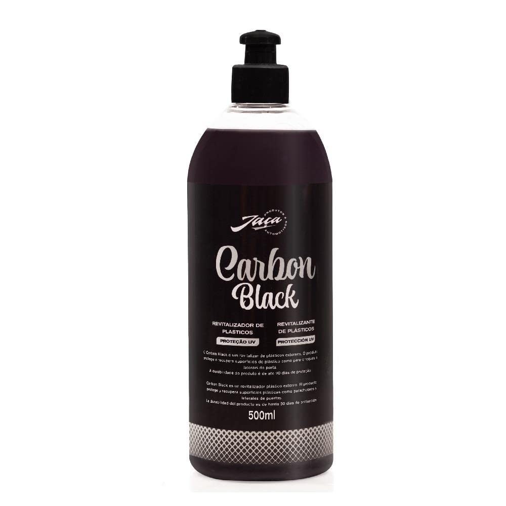 Revitalizador Plásticos Externos Carbon Black Jaça 500ml: Renove o Visual do Seu Carro!