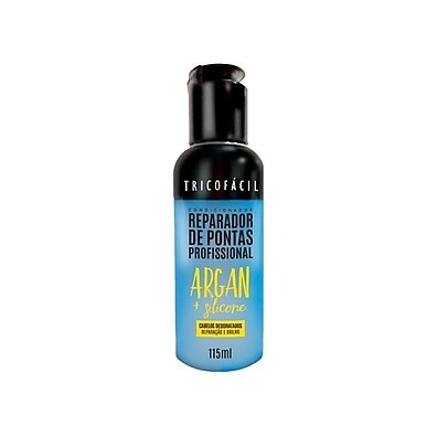 Reparador de Pontas Tricofácil Argan e Silicone: Transforme Seu Cabelo em 115ml
