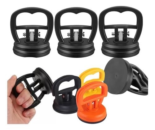 Kit 3x Reparo Amassados Carro/Moto: Extrator Ventosa Profissional