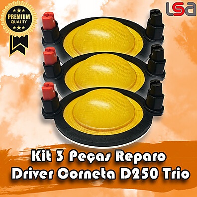 Reparo D250 Trio: Potencialize seu Som!