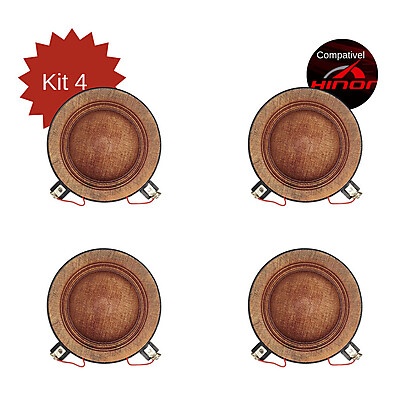 Reparo de Driver HDI-300/320: Kit 4x Force One 8 Ohms