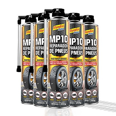 Reparo de Pneu Fácil: Spray MP10 Mundial Prime