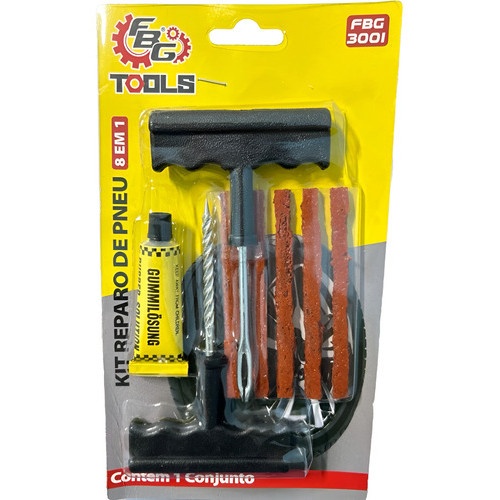 Reparo de Pneu Sem Câmara: Kit Macarrão Essencial