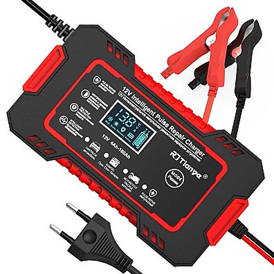 Carregador de Bateria 12V Mazzilli: LCD e Reparo!