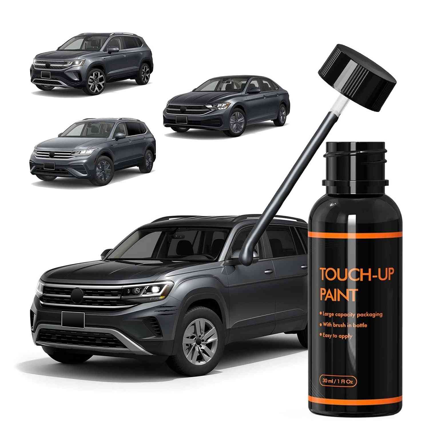 Tinta de Retoque Cinza Platina LD7X para Volkswagen - Kit de Reparo de Arranhões DIY