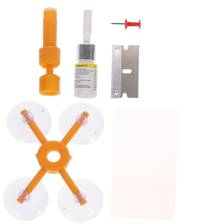 Kit Reparo Rápido Para-brisa: Solução Definitiva para Rachaduras e Lascas