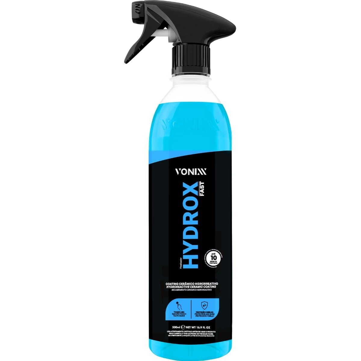 Hydrox Fast Vonixx: Coating Cerâmico Hidro Repelente com Efeito Water Off Protetor Automotivo 500ml