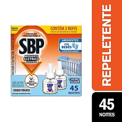 Repelente Elétrico SBP: 45 Noites Sem Mosquitos 🦟