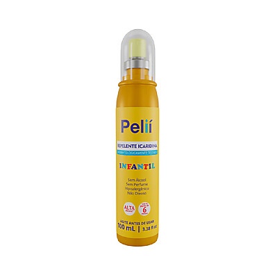 Repelente Infantil Pelií: Proteção 10h!