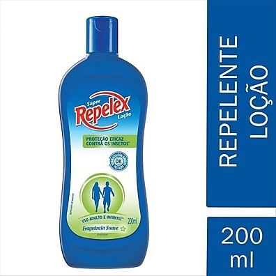 Repelente Loção Suave Repelex 200ml - Proteção Familiar Contra Mosquitos