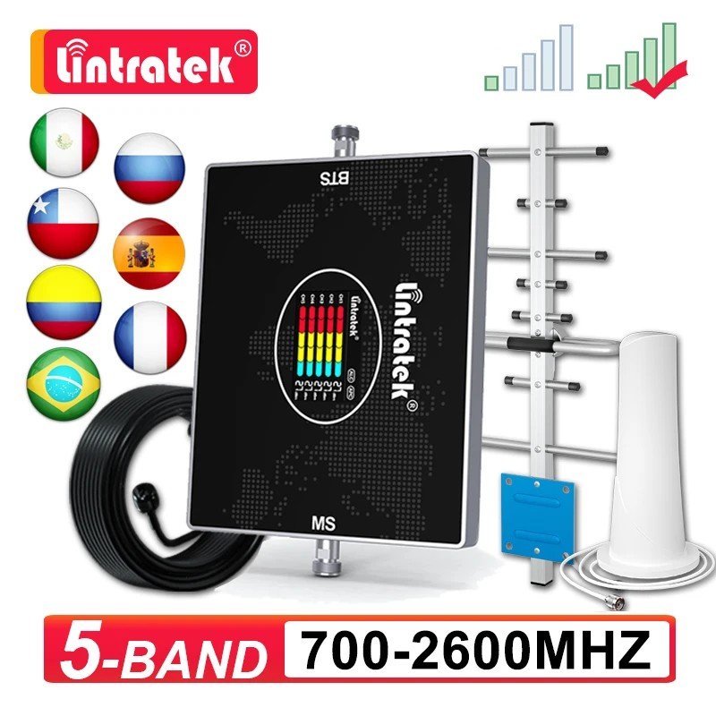 Repetidor de Sinal 5 Bandas Lintratek: Potencialize sua Rede!